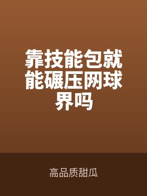 靠技能包就能碾壓網(wǎng)球界嗎